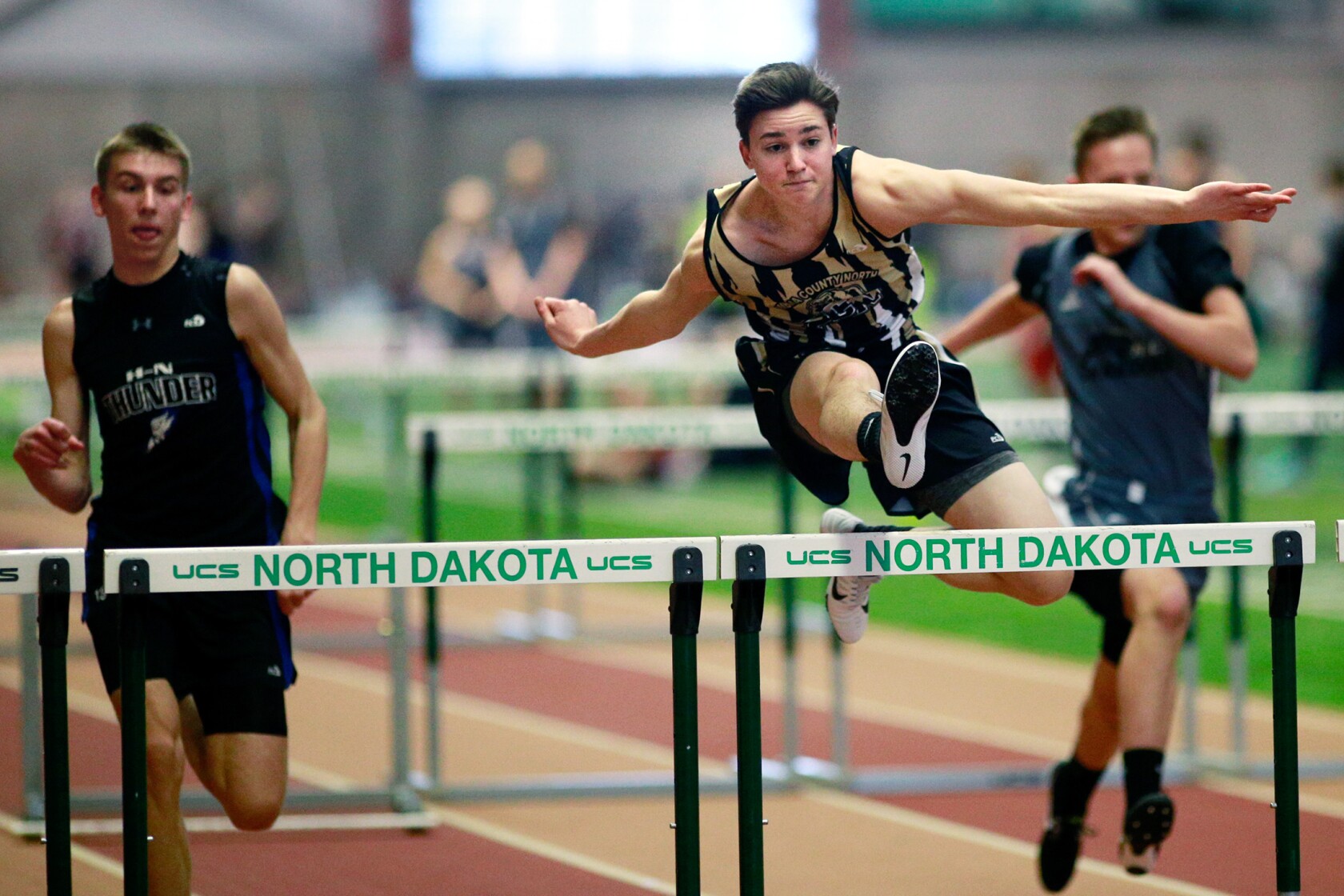 Pembina County North hurdler maintains passion for track and field