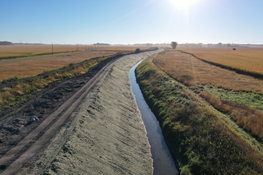 Renville County ditch system must bear cost of boring under highway Renville County ditch system must bear cost of boring under highway