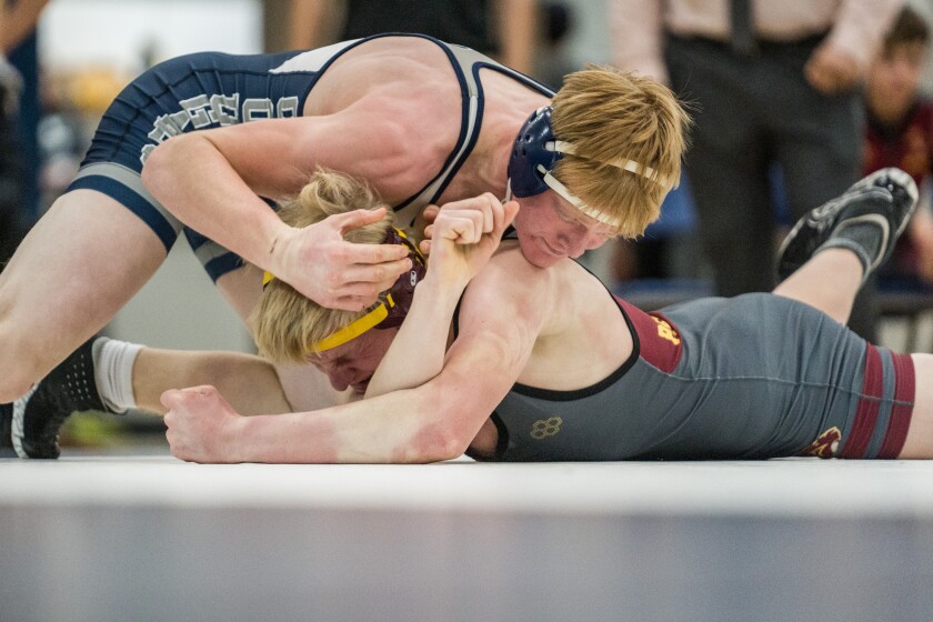 Zumbrota-Mazeppa, Pine Island wrestling