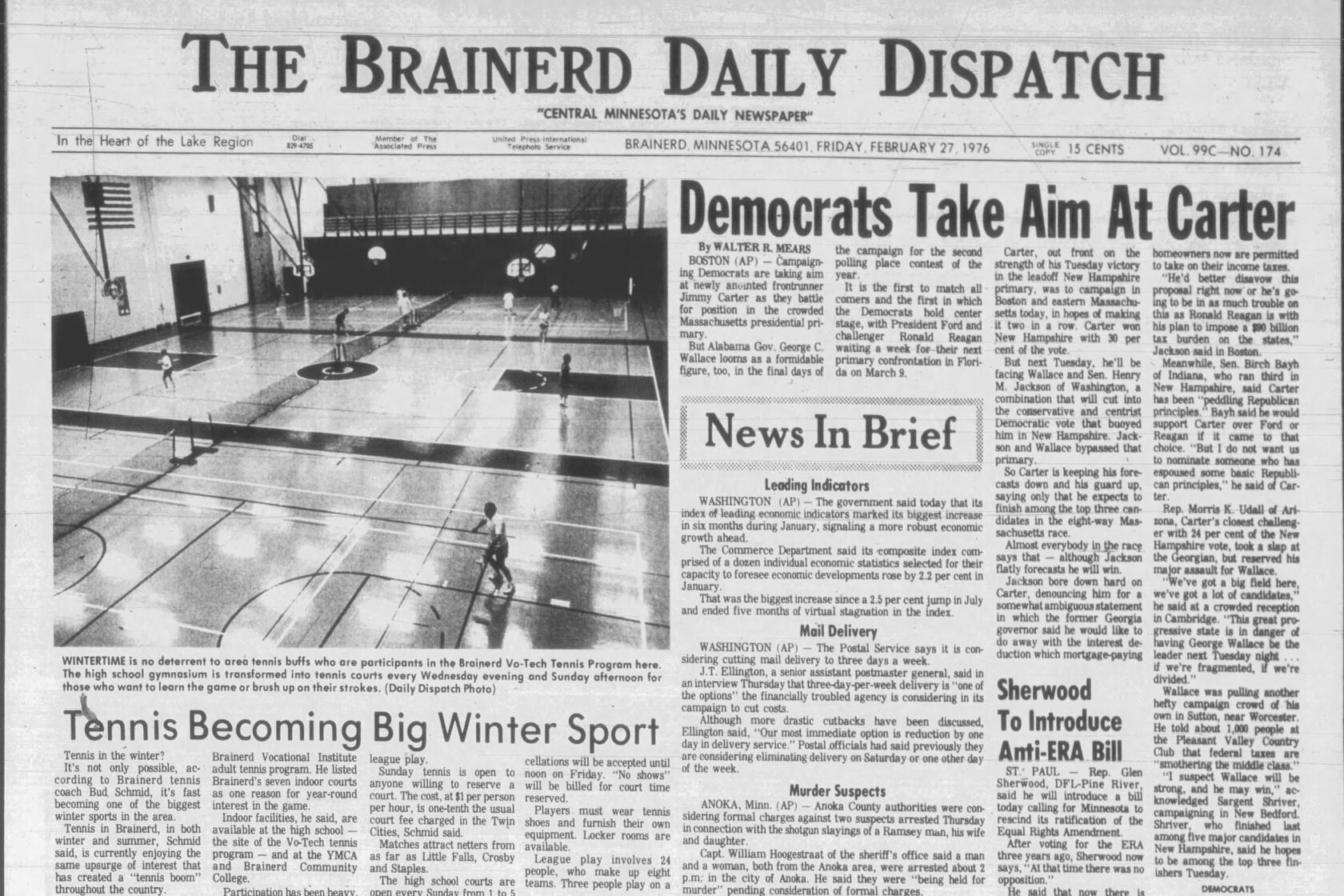 America 250: 50 years ago today - February 27, 1976 - Brainerd Dispatch ...