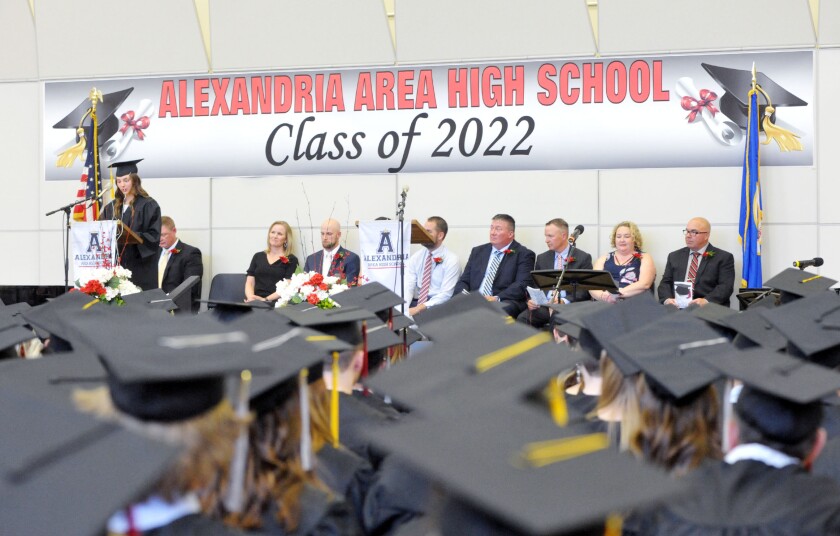 Alexandria high school graduation