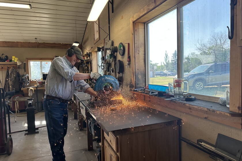 Larry Rhoden Ranch Ranching and branding are close to South Dakota Governor Larry Rhoden's ...
