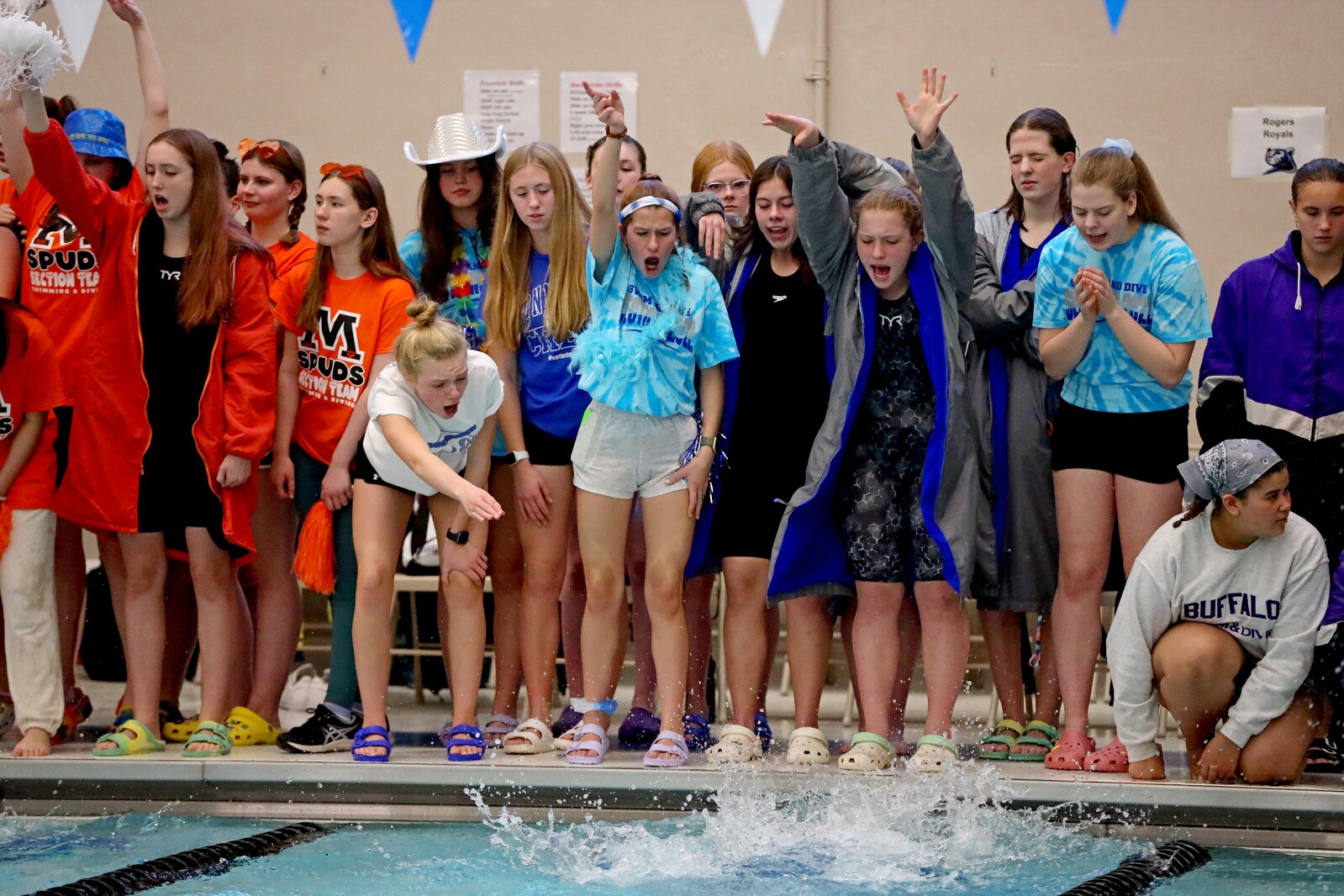 Section 8-2A Girls Swimming and Diving finals Saturday, Nov. 12, 2022, at Brainerd High School.