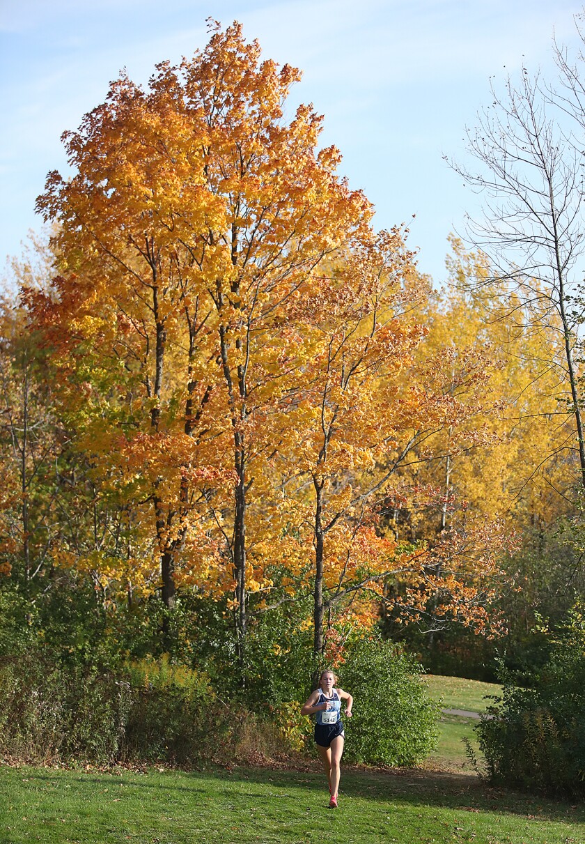 Superior’s Tayler McMeekin (5142) builds a healthy lead over second place on her way to a Lake Superior Conference crown