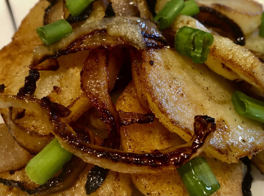 A variation on Cully's-Willy's potatoes