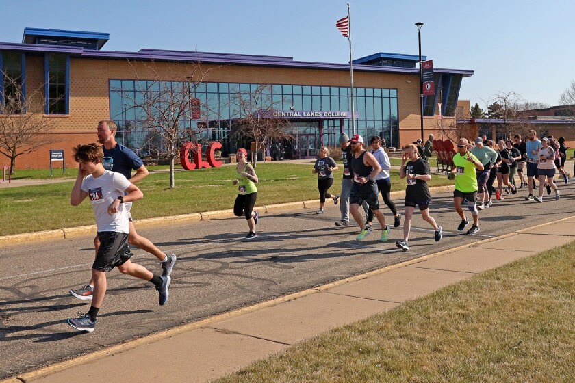 5K for Mental Health Awareness at Central Lakes College