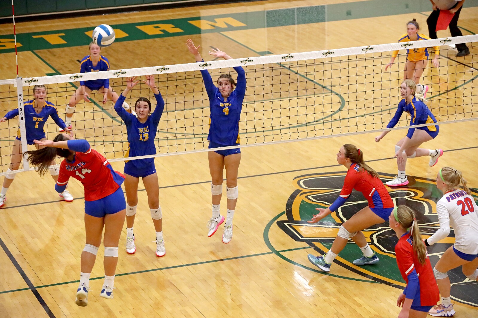 Pequot Lakes vs Wadena-Deer Creek Volleyball on Thursday, Nov. 3, 2022, in Sauk Rapids.