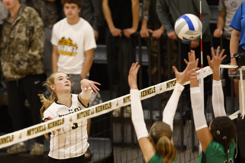 Kernel Based Kernel volleyball strong in home sweep of Pierre - Mitchell Republic ...