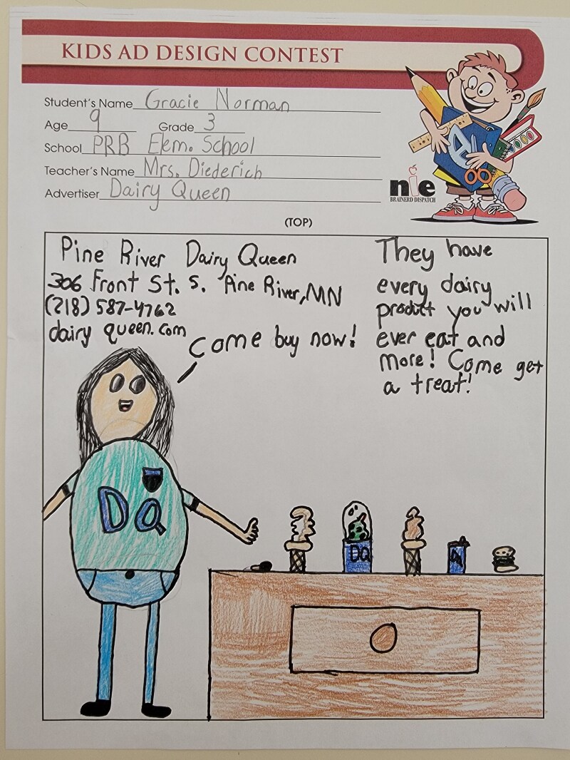 Pine River-Backus School - Mrs. Diederich's 3rd Grade