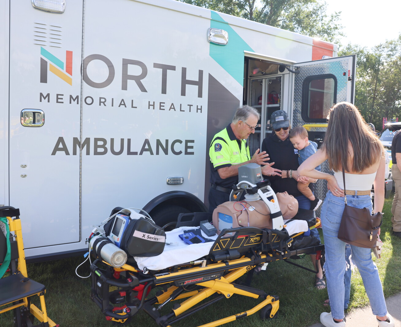 Meet-and-greet with emergency services fills Heartland Park