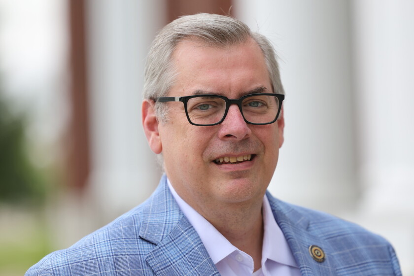 Mark Rustad Mark Olstad, unopposed in East Grand Forks mayoral race, looks toward ...