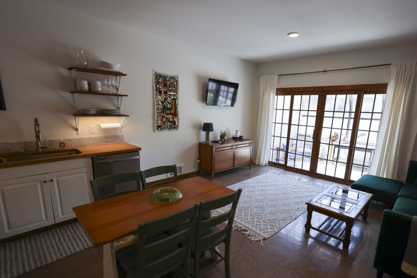 Architectural photos of vacation rental and brewpub spaces