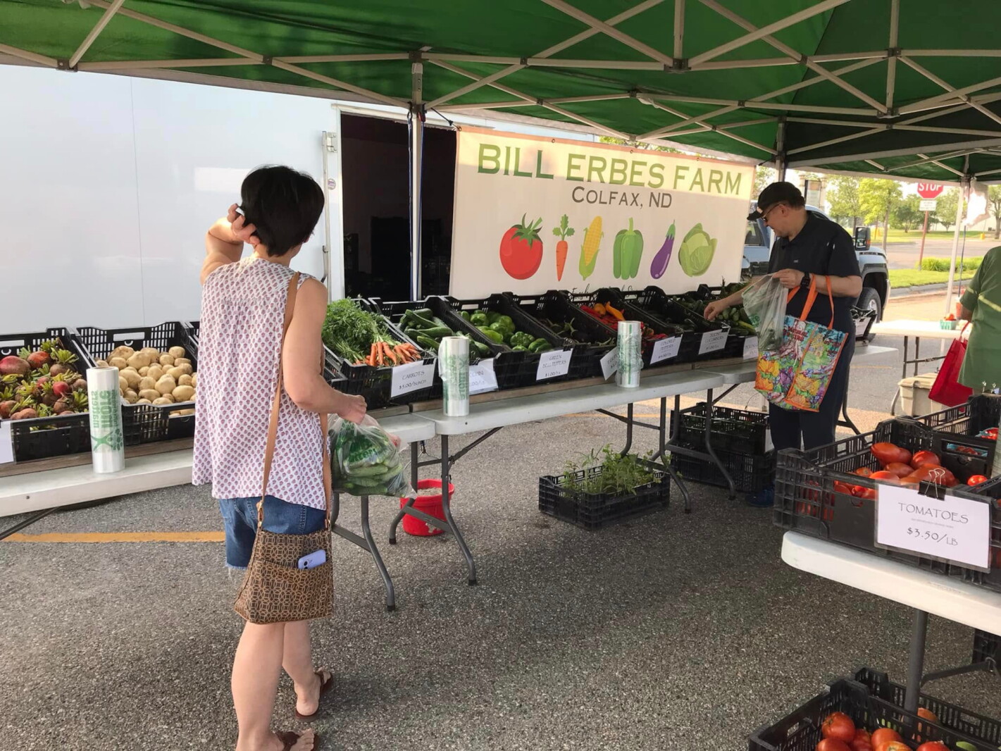Shop your local farmers markets for great products