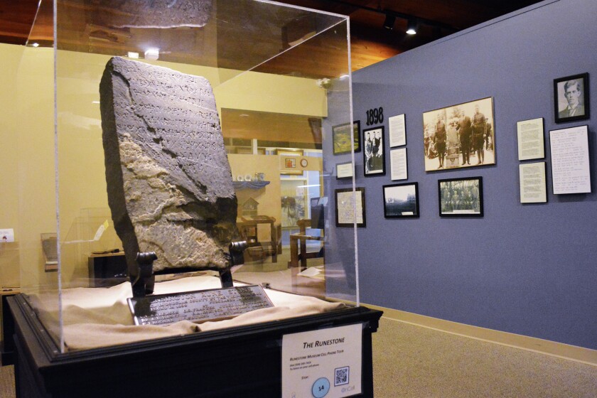 Runestone Museum makes a splash as roadside attraction - Alexandria ...