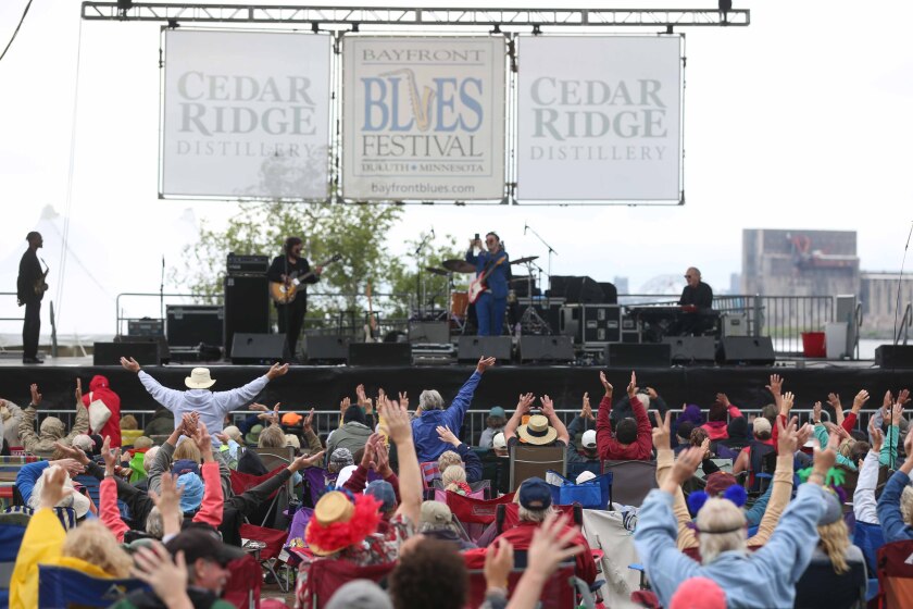 Photos and video Celebrating the blues at Bayfront Duluth News