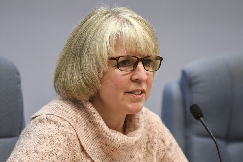 Willmar School Board member Mary Amon