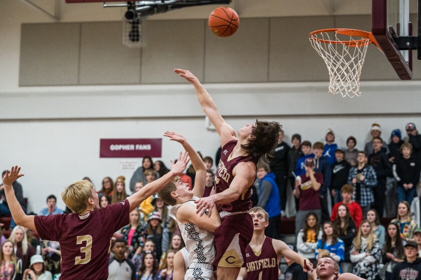 Chatfield, Caledonia boys basketball