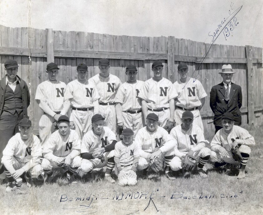 Nymore baseball team, summer 1932.jpg