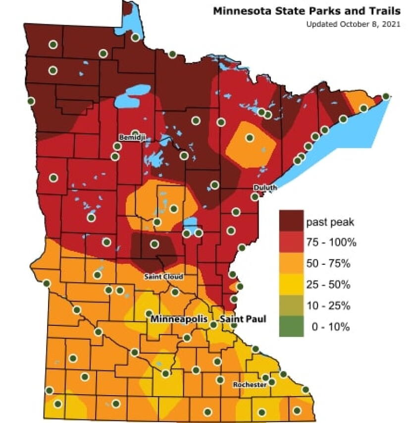Where to find the best fall colors in Minnesota - Brainerd Dispatch ...