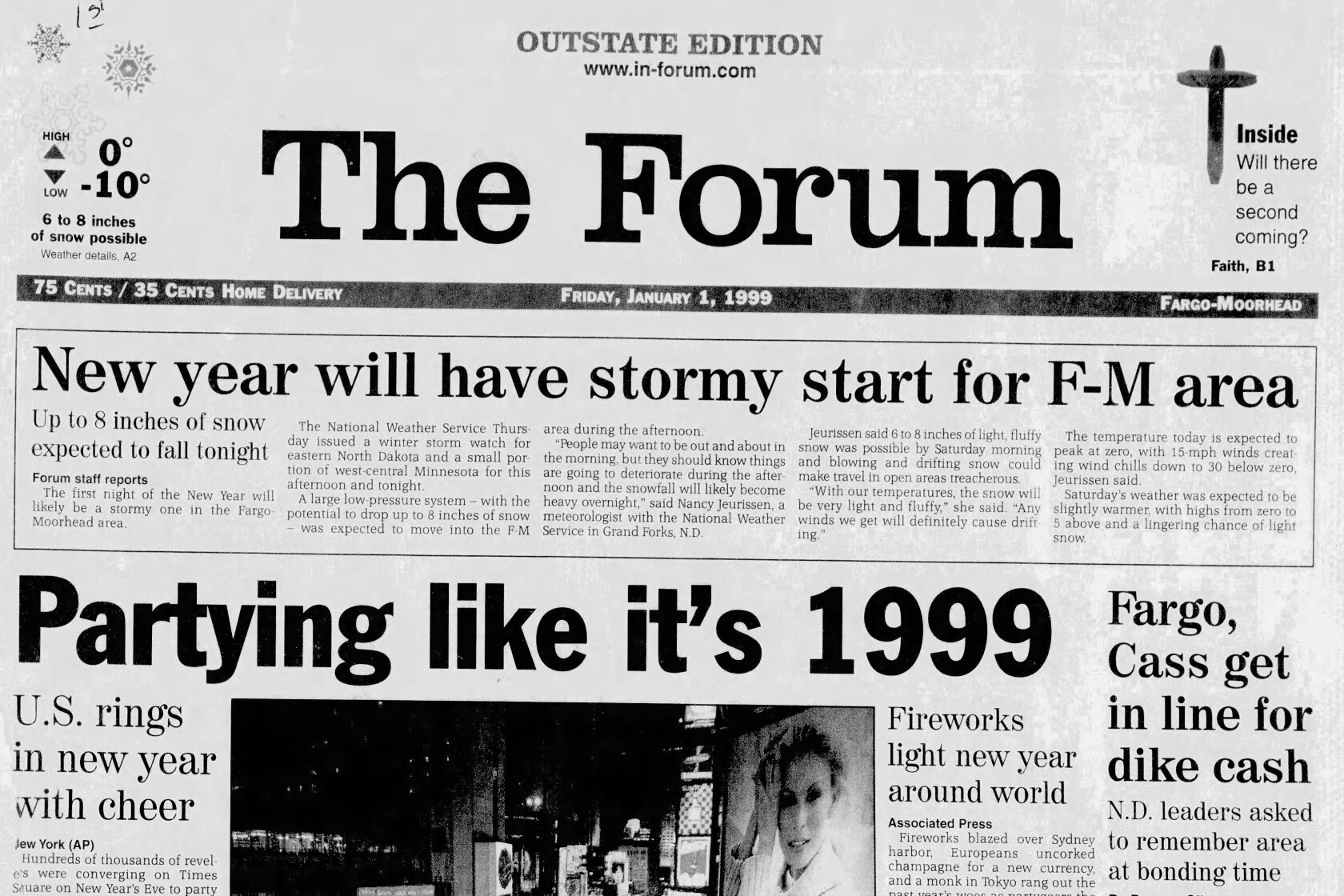 Today in History, 1999: Fargo Theatre unveils refurbished marquee ...