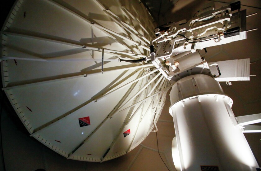 file photo of Mayville radar station