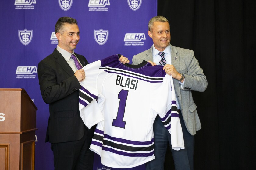 Hockey Coach Rico Blasi
