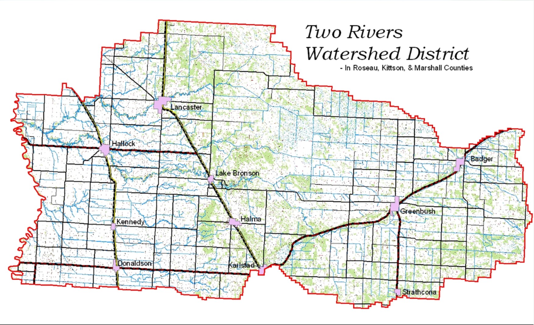 Two Rivers River crests in most locations, watershed district reports ...