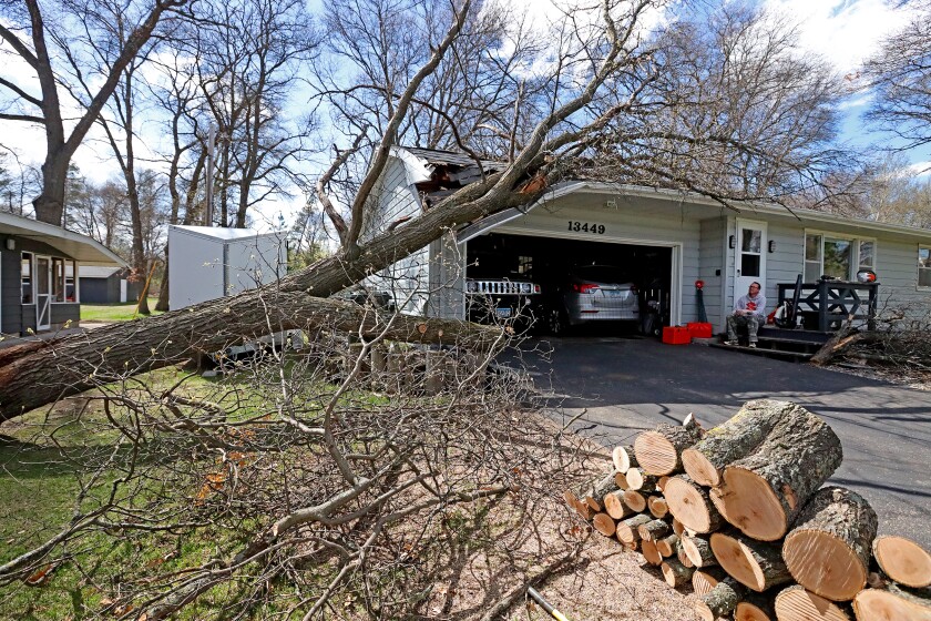 Storm damage