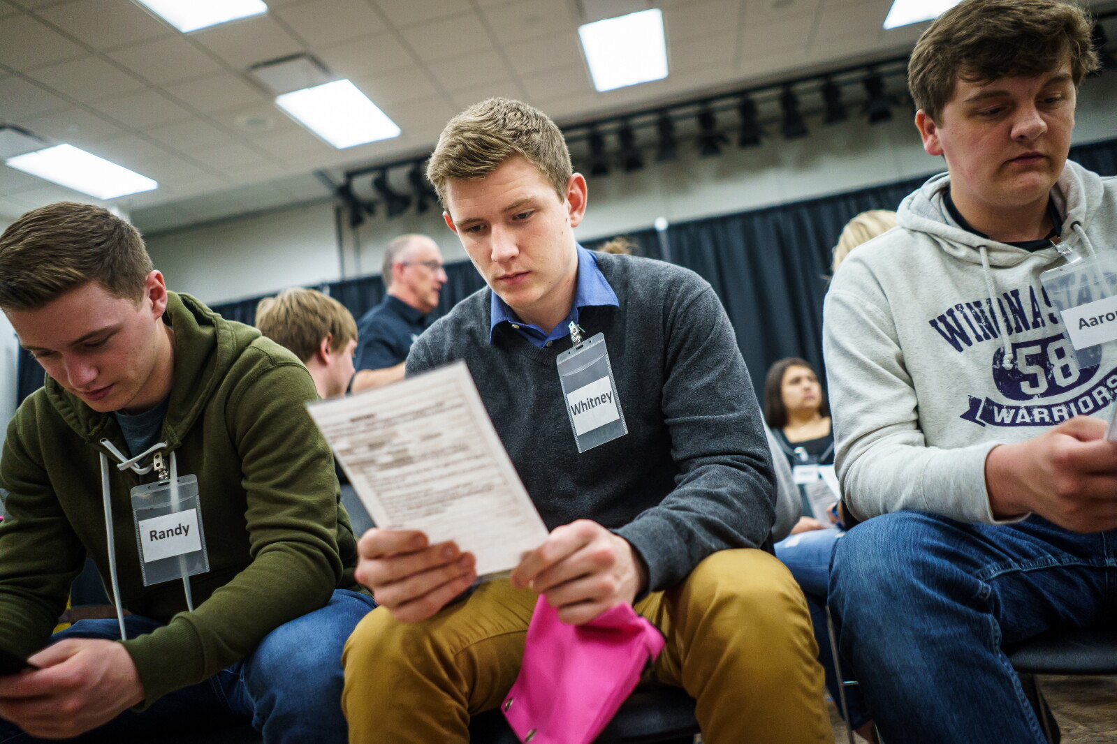 Photos: Re-Entry simulation at Byron High School - Post Bulletin ...