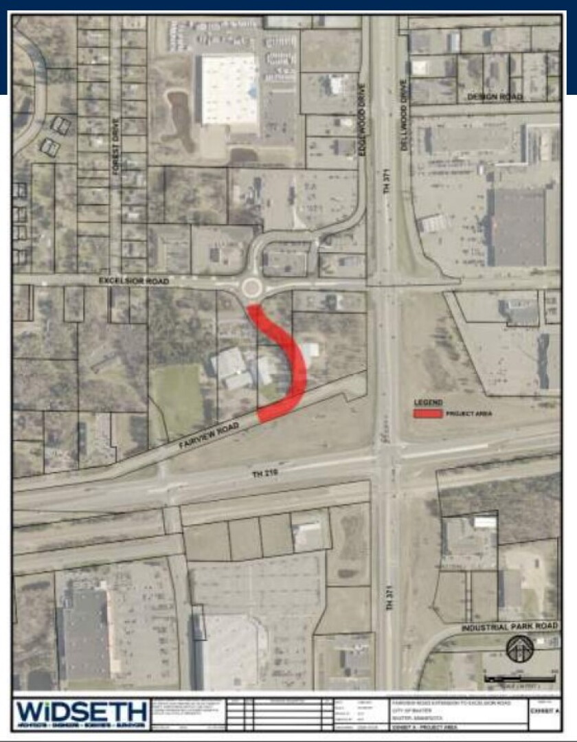 Fairview Rd Location Extending Fairview Road could be a ripple effect of Hwy 371 project ...