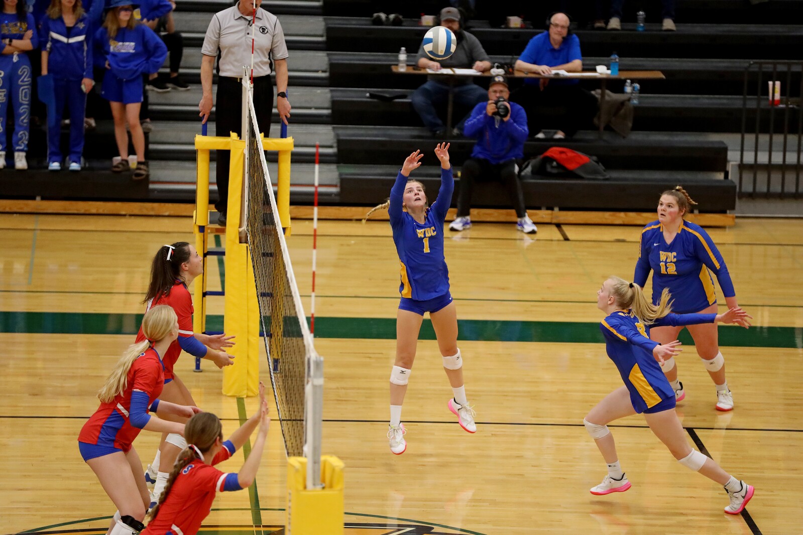 Pequot Lakes vs Wadena-Deer Creek Volleyball on Thursday, Nov. 3, 2022, in Sauk Rapids.