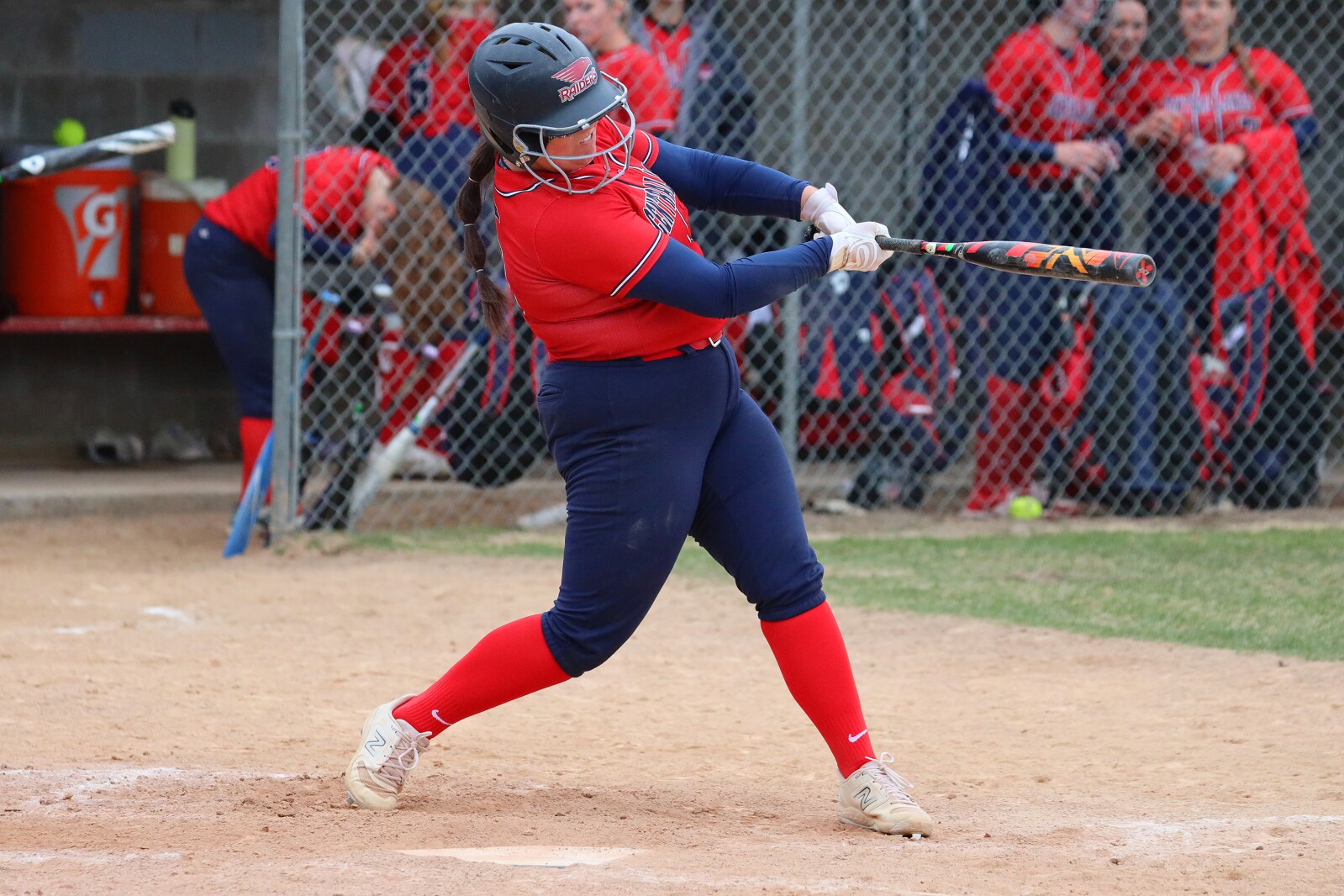 CLC Raiders Softball vs Itasca on Saturday, May 6, 2023, in the Minnesota College Athletic Conference North Division tournament championship game at Brainerd.