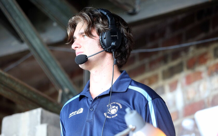 Duluth Huskies radio broadcaster