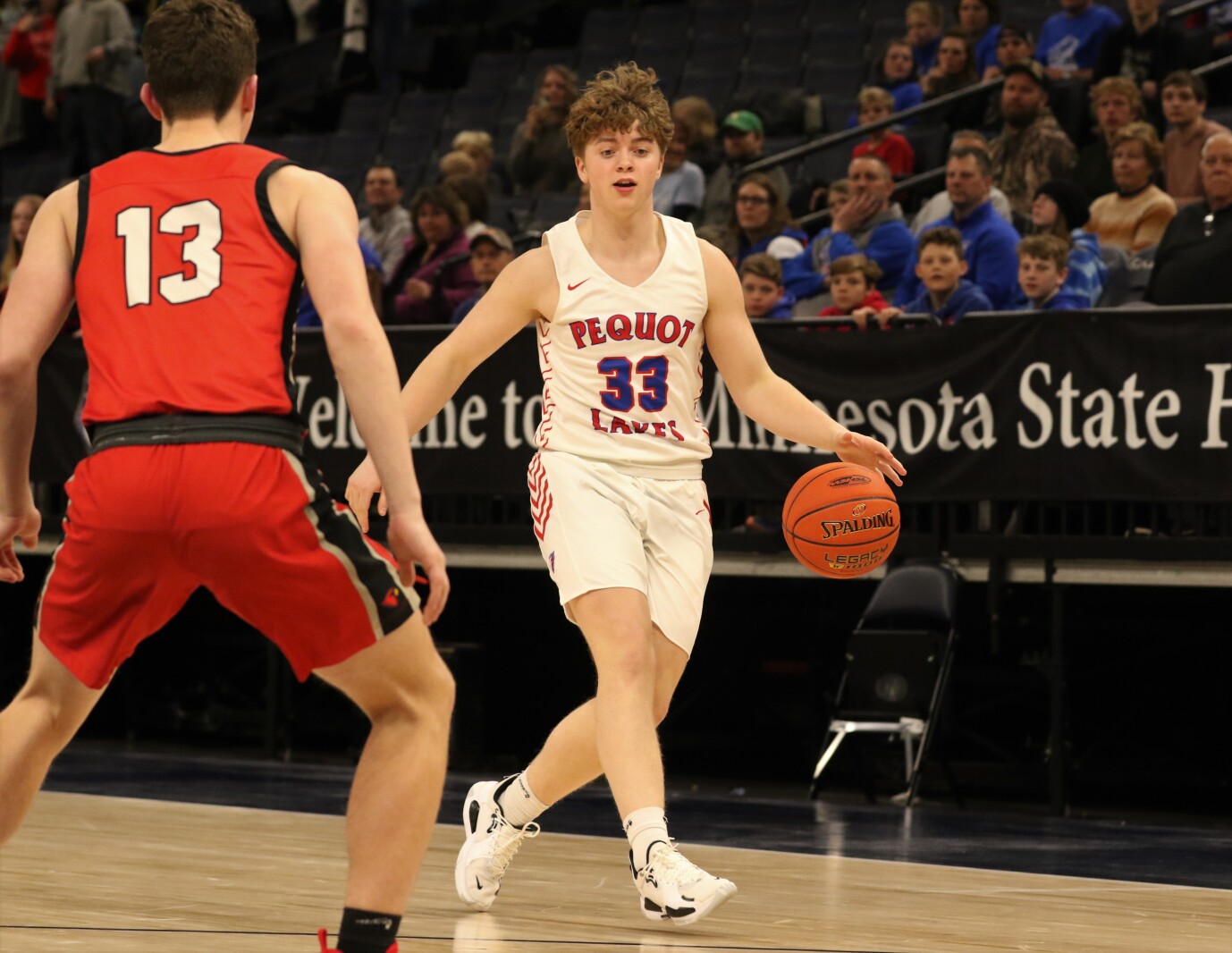 Pequot Lakes vs Annandale Class 2A State Quarterfinals Tuesday, March 22, 2022, at Target Center.