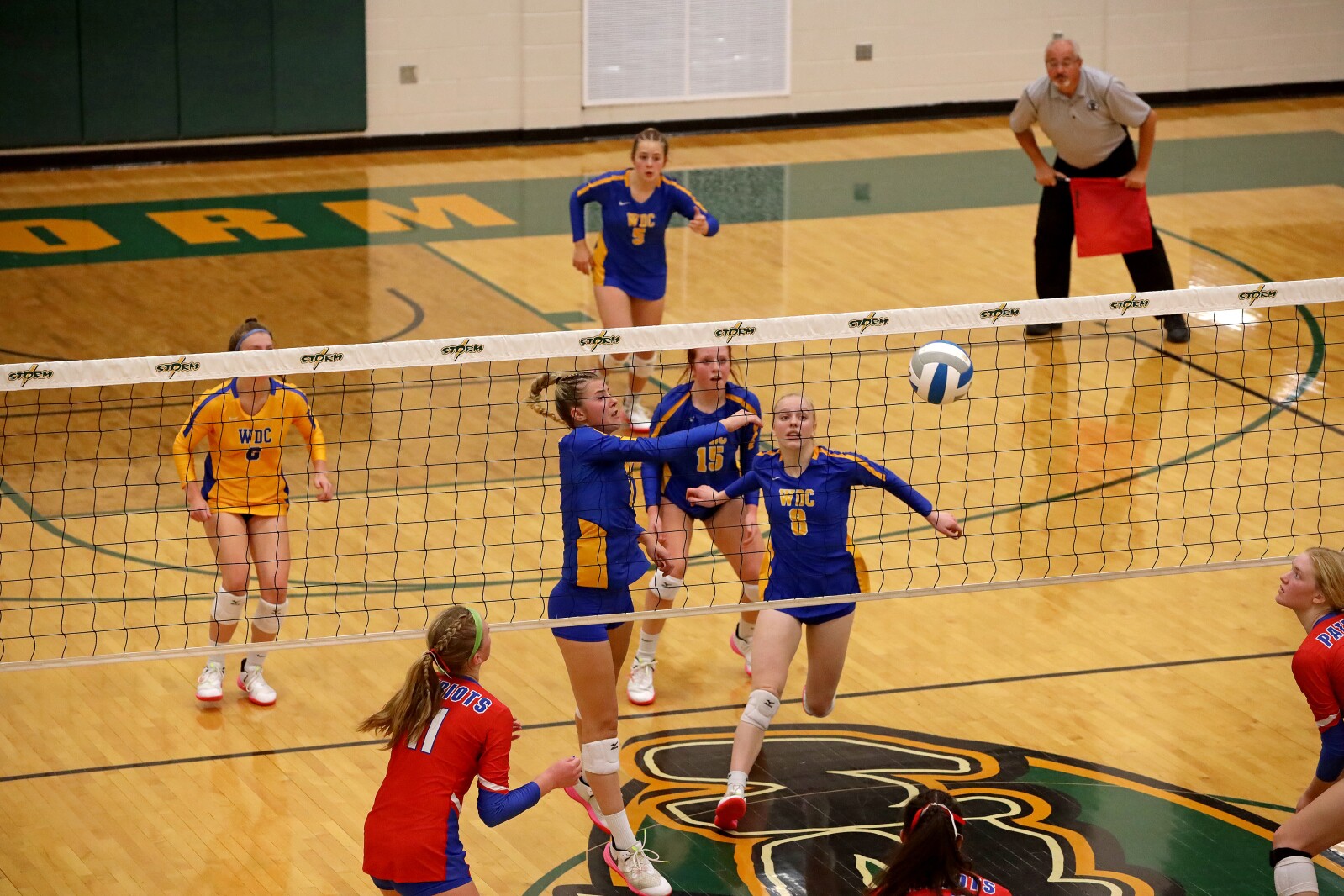 Pequot Lakes vs Wadena-Deer Creek Volleyball on Thursday, Nov. 3, 2022, in Sauk Rapids.