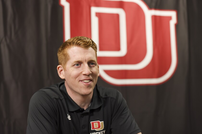 college hockey coaches and players