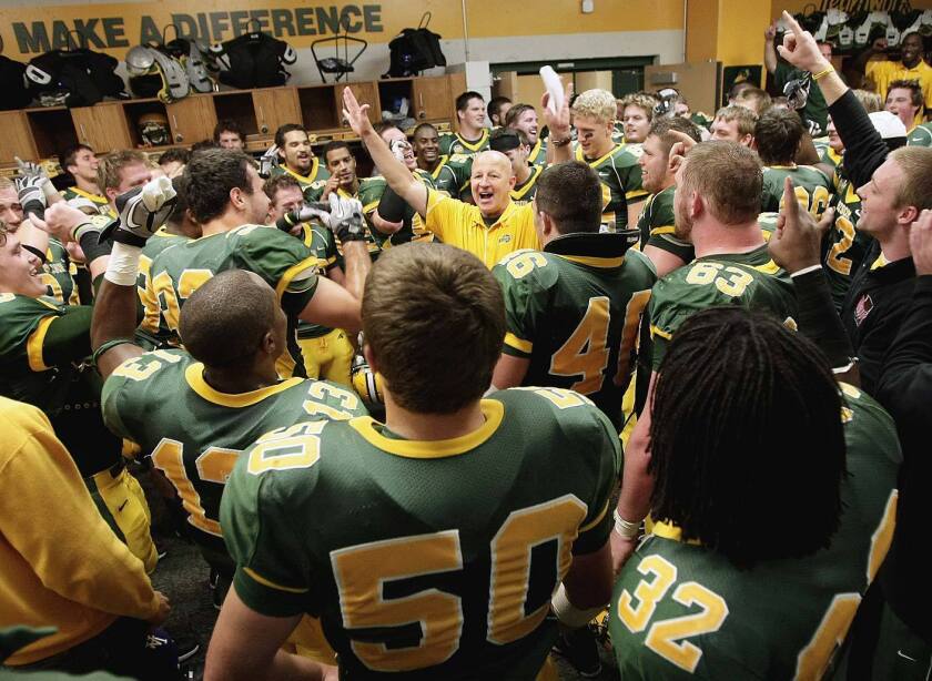 North Dakota State head coach Craig Bohl