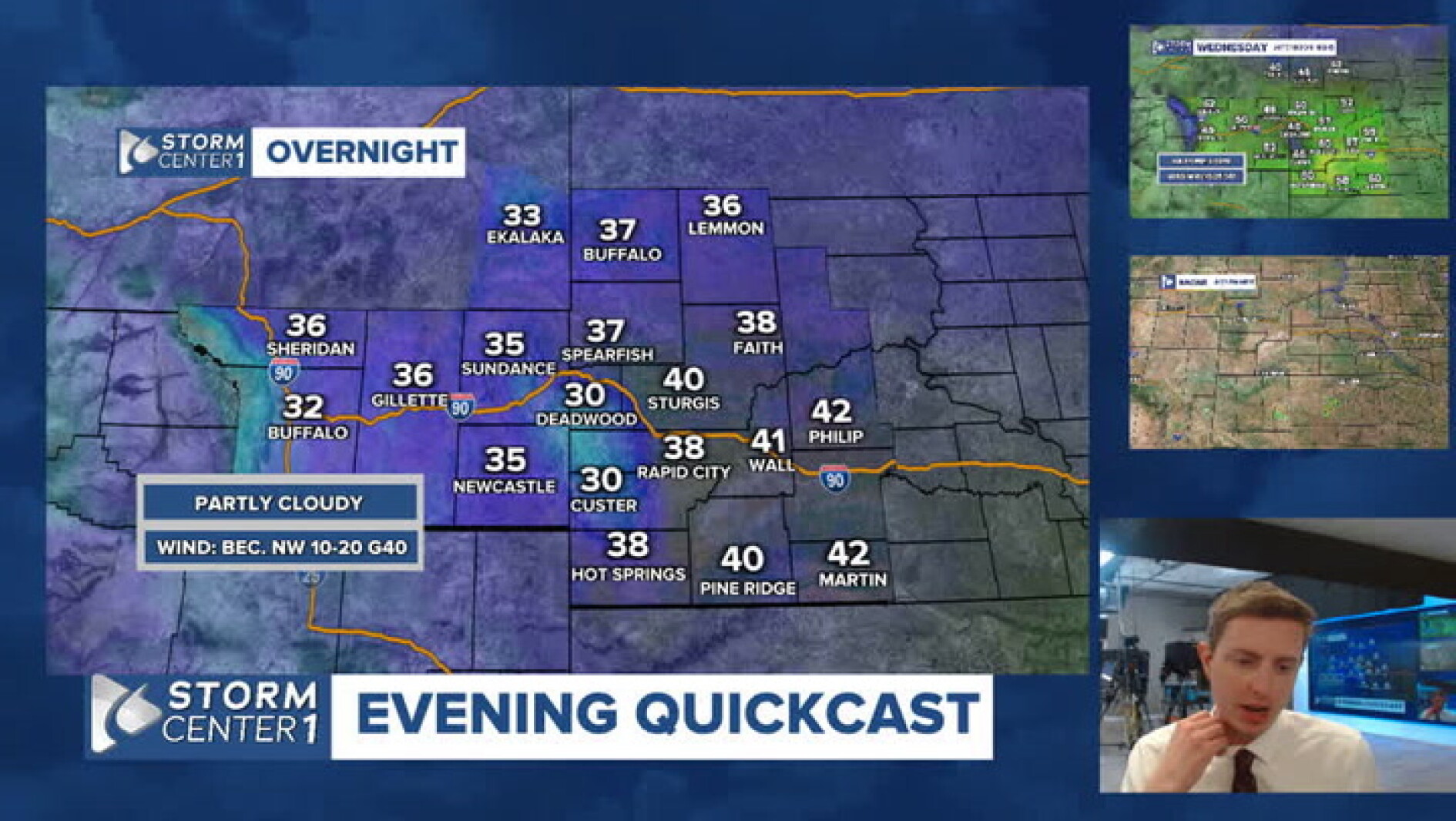 Tracking who will see the worst of the wind tomorrow - Rapid City ...
