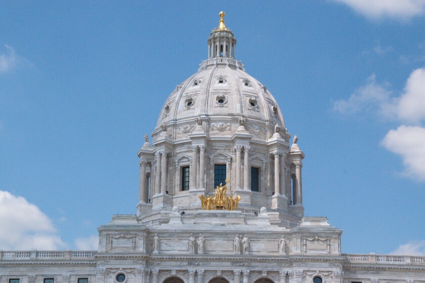 The dome of the Minnesota state capitol building in St. Paul. Don Davis / Forum News Service