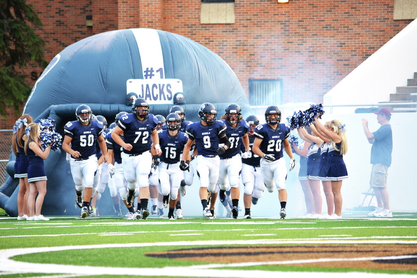 FOOTBALL Bemidji happy with firsthalf success, but is looking to