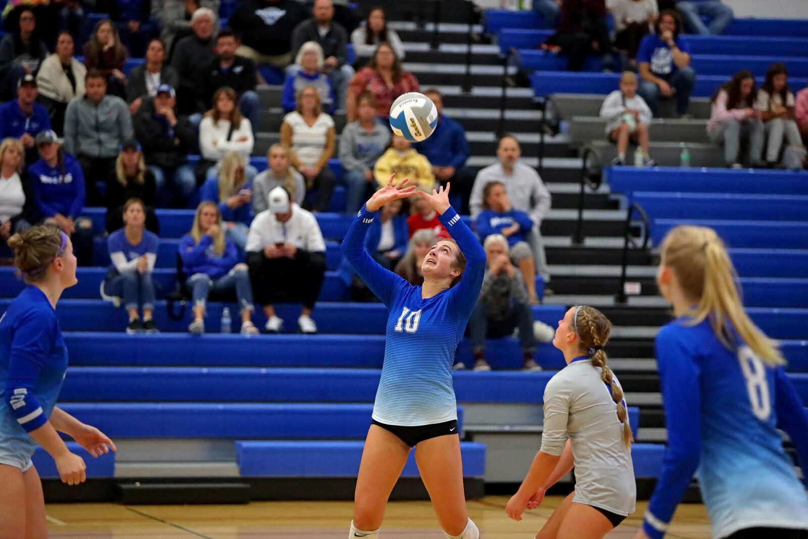 Brainerd Volleyball vs Rocori on Thursday, Sept. 22, 2022, at Brainerd.
