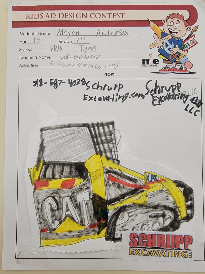 Mrs. Goddard's 4th Grade Class - Schrupp Excavating