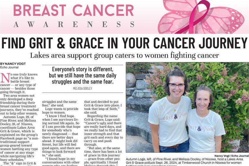 2024 Breast Cancer Awareness - Echo Journal - Pine and Lakes Echo