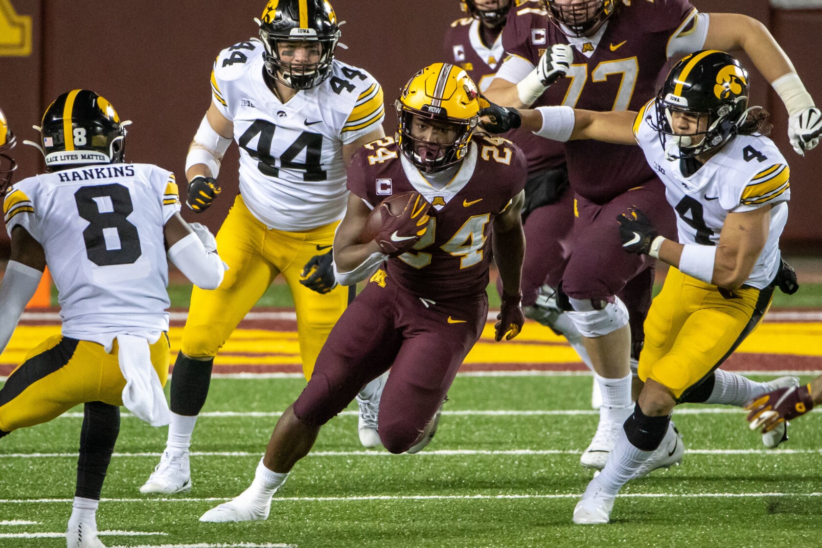 In rivalry game vs. Iowa, better bowl projections also on the line for
