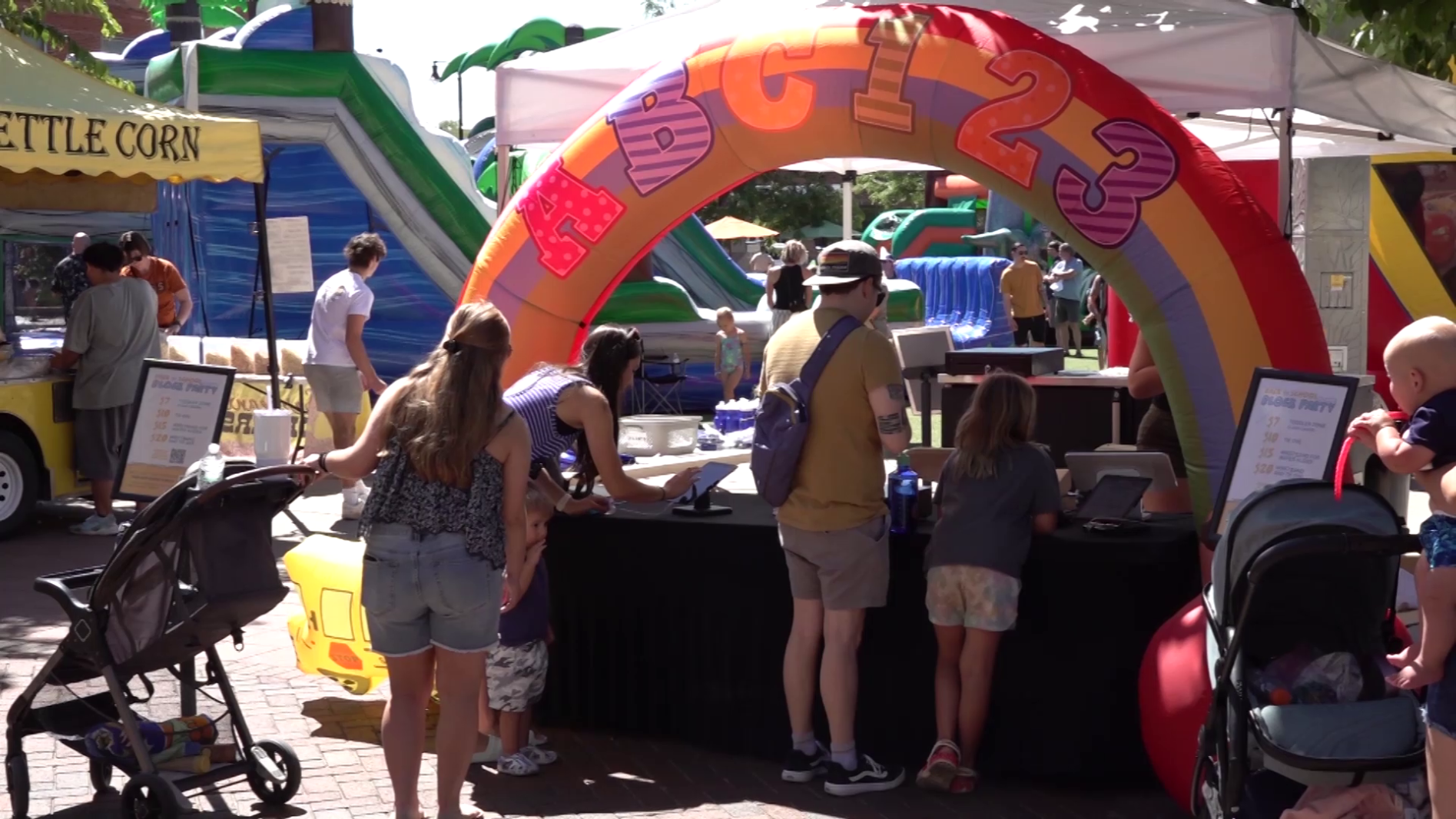 Families Celebrate 'Last Hurrah' of Summer at Downtown Rapid City Back to School Block Party