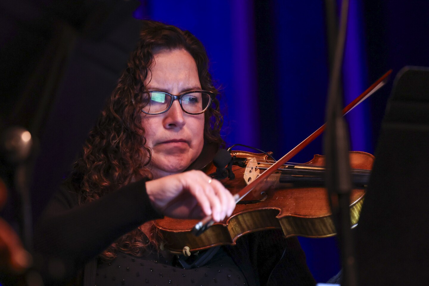 musicians perform on stage