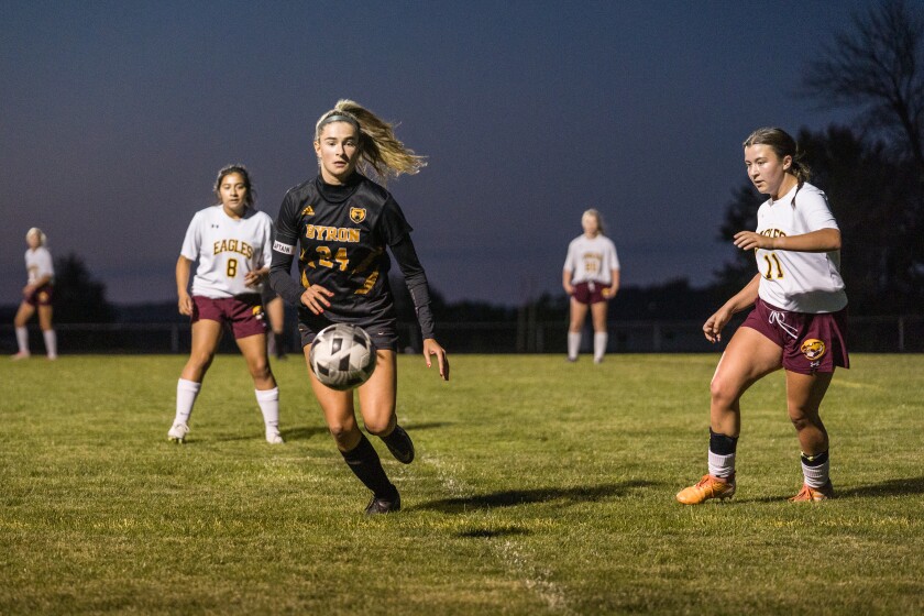 Byron, Dover-Eyota girls soccer