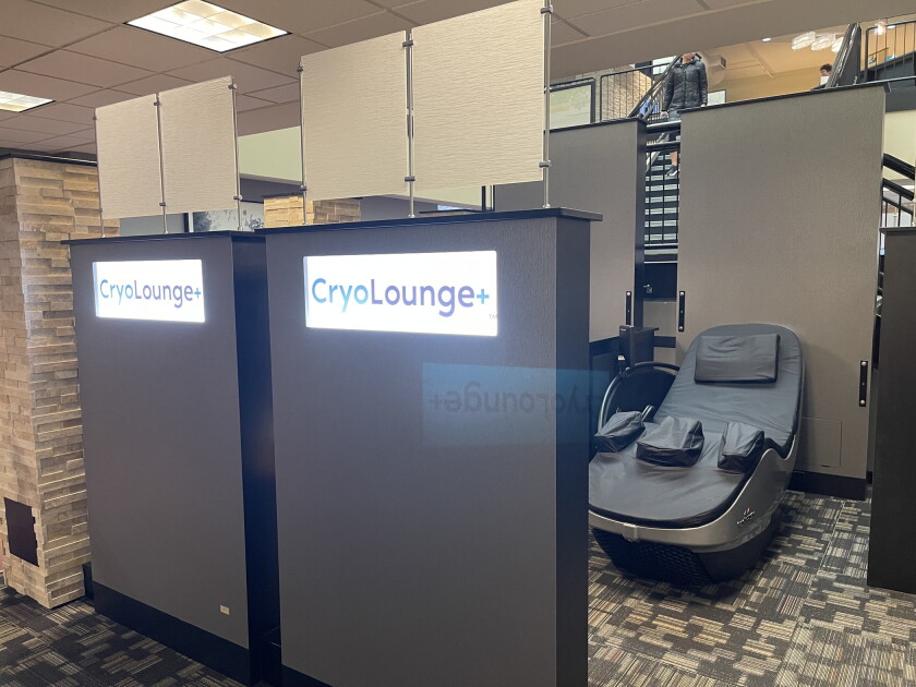 Cryolounge Radiator Rochester Athletic Club offers members cryo recovery therapy without ...
