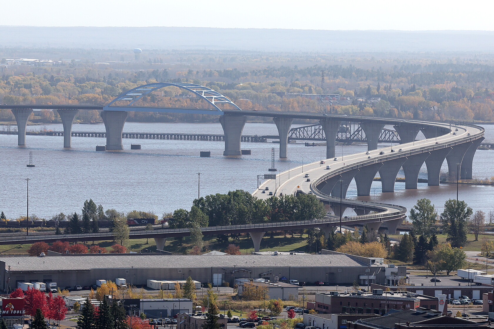 Work on Bong Bridge prompts ramp, sidewalk closures - Superior Telegram ...