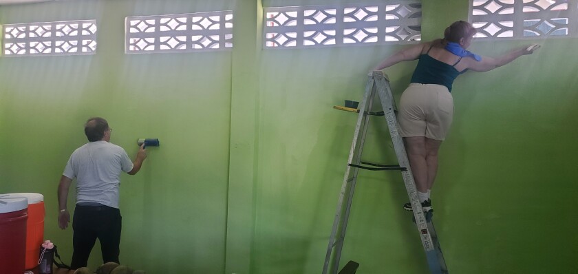 repainting Harvest Tabernacle Interior.jpg